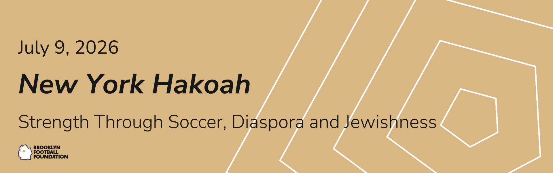 Presentation: New York Hakoah Strength Through Soccer